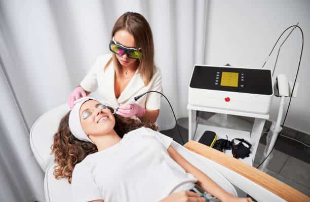laser thread vein removal 1
