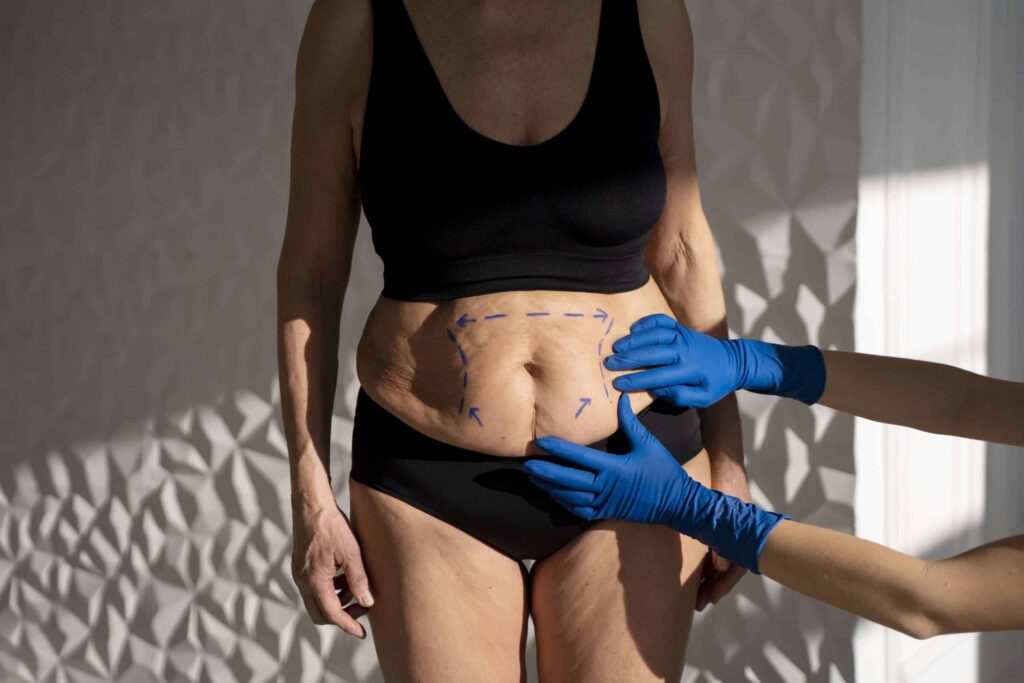 stomach tightening