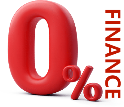 0% Finance available