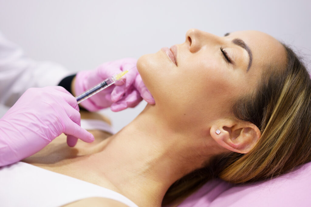 Skin Booster treatment technique taught on the course
